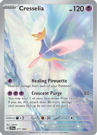 Cresselia 071/064 - SV Shrouded Fable Holofoil - for just $8.50! 