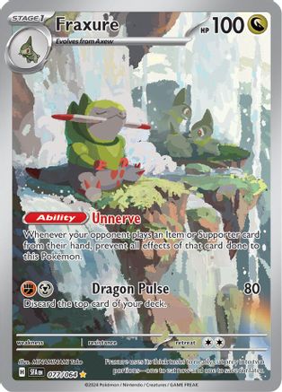 Fraxure 077/064 - SV Shrouded Fable Holofoil - for just $5.86! 