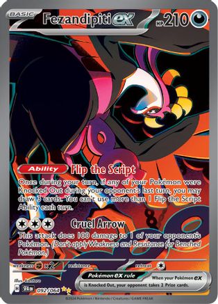Fezandipiti ex 092/064 - SV Shrouded Fable Holofoil - for just $35! 