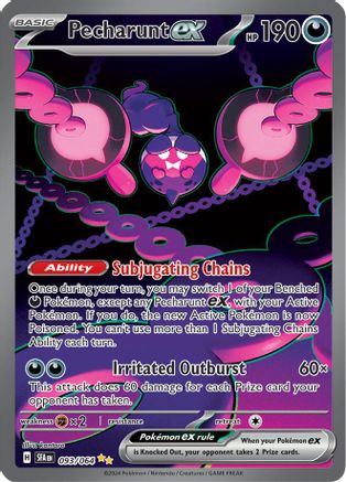 Pecharunt ex 093/064 - SV Shrouded Fable Holofoil - for just $12.95! 