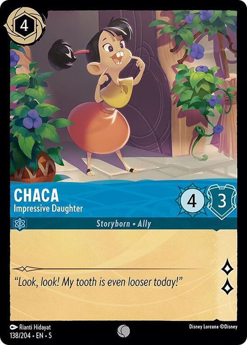 Chaca - Impresive Daughter (138/204) [Shimmering Skies] - for just $0.10! 