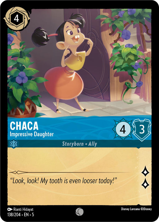 Chaca - Impresive Daughter (138/204) [Shimmering Skies] - Just $0.04! Shop now at Retro Gaming of Denver