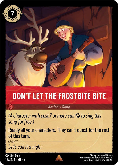 Don't Let the Frostbite Bite (129/204) [Shimmering Skies] - for just $0.10! 