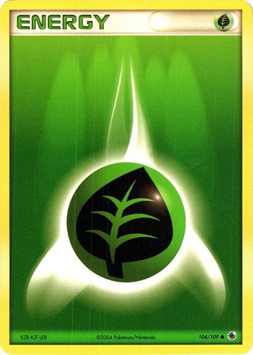 Grass Energy (104/109) (Theme Deck Exclusive) [EX: Ruby & Sapphire] - for just $0.15! 