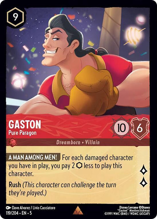 Gaston - Pure Paragon (119/204) [Shimmering Skies] - for just $0.10! 