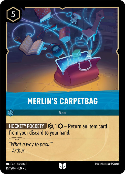 Merlin's Carpetbag (167/204) [Shimmering Skies] - Just $0.10! Shop now at Retro Gaming of Denver