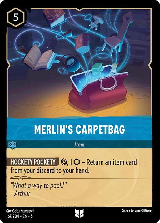 Merlin's Carpetbag (167/204) [Shimmering Skies] - for just $0.10! 