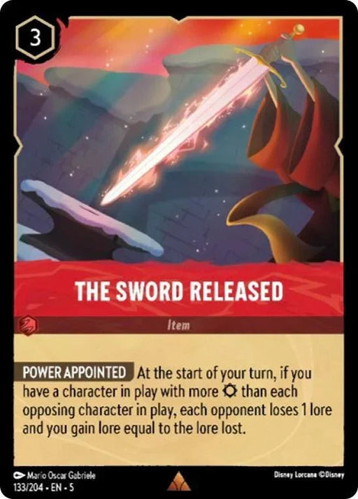 The Sword Released (133/204) [Shimmering Skies] - for just $0.10! 