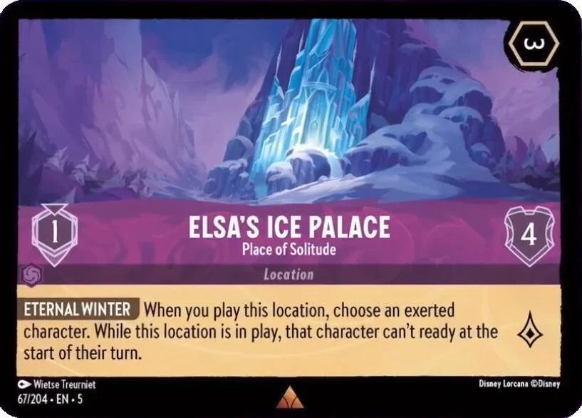Elsa's Ice Palace - Place of Solitude (67/204) [Shimmering Skies] - for just $0.15! 