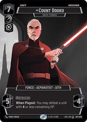 Count Dooku - Darth Tyranus (2024 Convention Exclusive) (001/006) [Miscellaneous] - for just $8.10! 