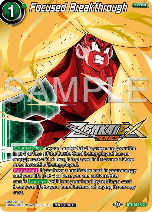 Focused Breakthrough (Event Pack 15) (BT8-065) [Promotion Cards] - for just $0.60! 
