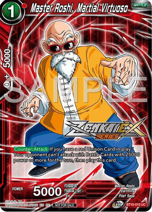 Master Roshi, Martial Virtuoso (Event Pack 15) (BT10-010) [Promotion Cards] - for just $2.30! 
