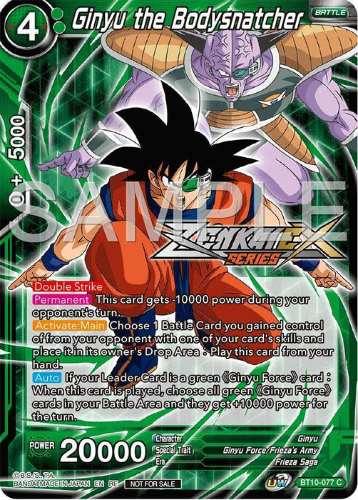 Ginyu the Bodysnatcher (Event Pack 15) (BT10-077) [Promotion Cards] - for just $0.40! 