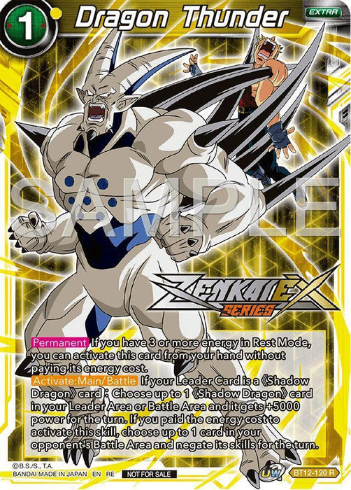 Dragon Thunder (Event Pack 15) (BT12-120) [Promotion Cards] - for just $0.80! 