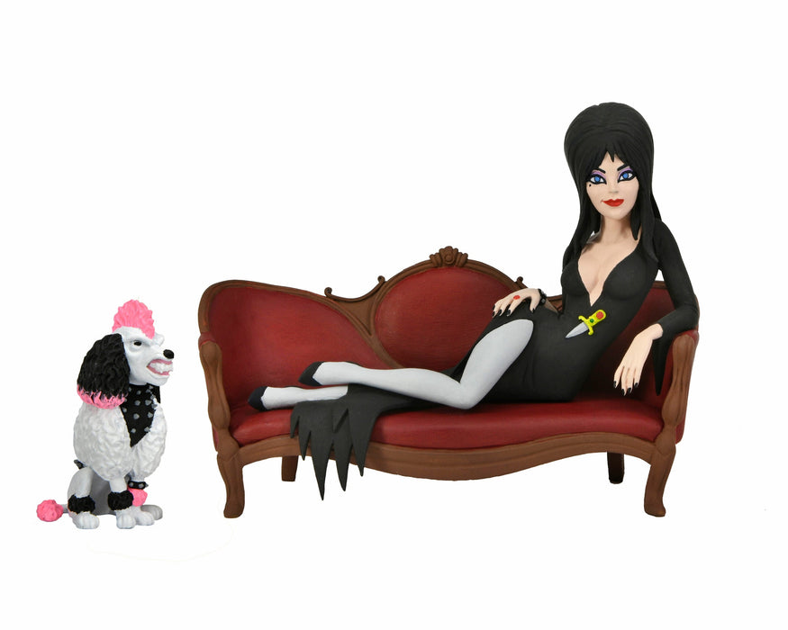 NECA Elvira, Mistress of the Dark – Elvira on Couch Boxed Set - for just $29.99! 