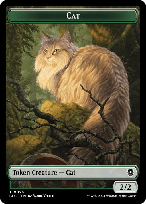 Cat // Treasure Double-Sided Token [Bloomburrow Commander Tokens] - Just $0.20! Shop now at Retro Gaming of Denver