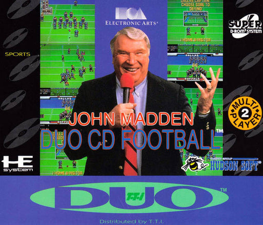 John Madden Duo CD Football [Super CD] (TurboGrafx-16) - for just $0! 
