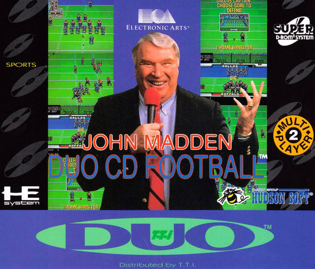 John Madden Duo CD Football [Super CD] (TurboGrafx-16) - for just $0! 