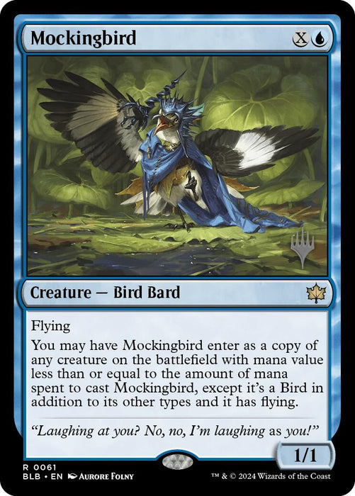 Mockingbird (Promo Pack) [Bloomburrow Promos] - Just $1.19! Shop now at Retro Gaming of Denver