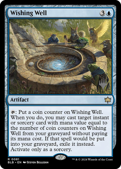 Wishing Well (Promo Pack) [Bloomburrow Promos] - Just $0.70! Shop now at Retro Gaming of Denver