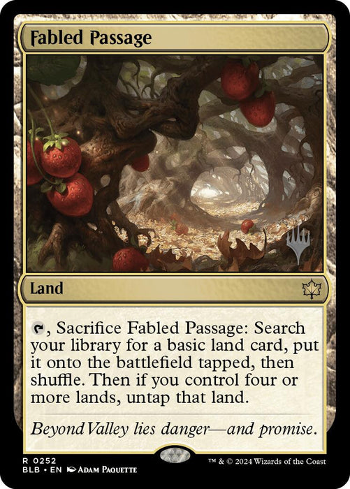 Fabled Passage (Promo Pack) [Bloomburrow Promos] - Just $1.30! Shop now at Retro Gaming of Denver