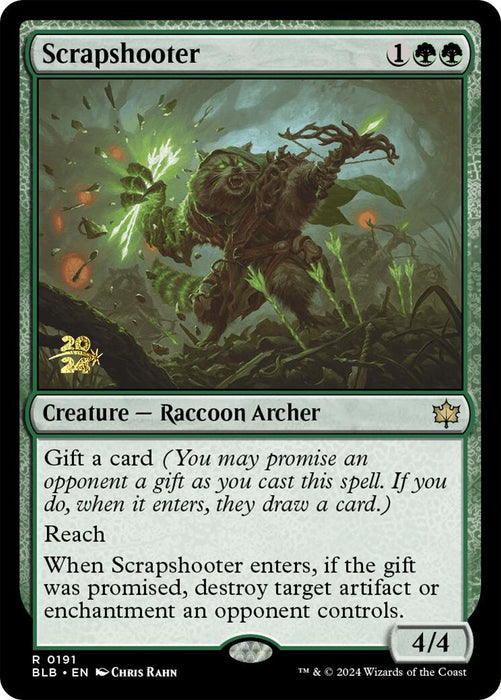 Scrapshooter [Bloomburrow Prerelease Promos] - Just $0.34! Shop now at Retro Gaming of Denver