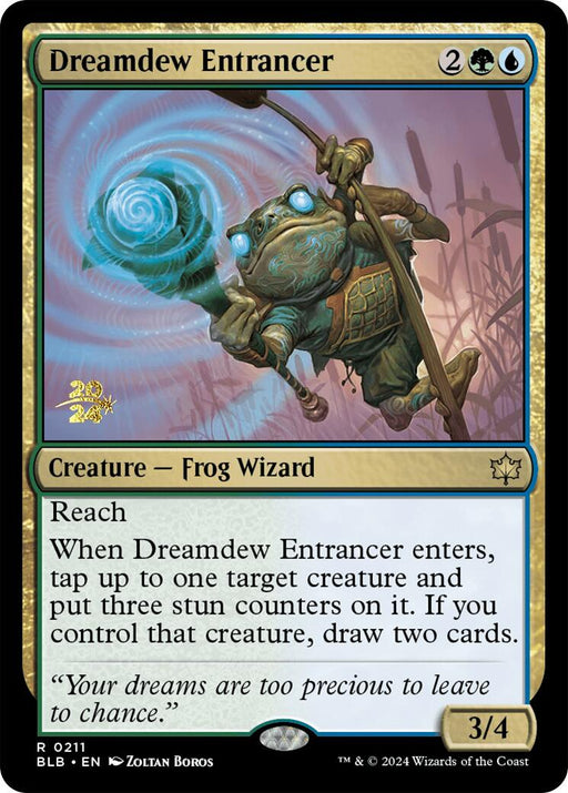 Dreamdew Entrancer [Bloomburrow Prerelease Promos] - Just $0.30! Shop now at Retro Gaming of Denver