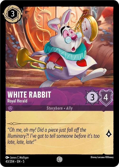 White Rabbit - Royal Herald (43/204) [Shimmering Skies] - for just $0.10! 