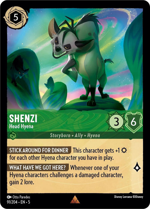 Shenzi - Head Hyena (91/204) [Shimmering Skies] - for just $0.10! 