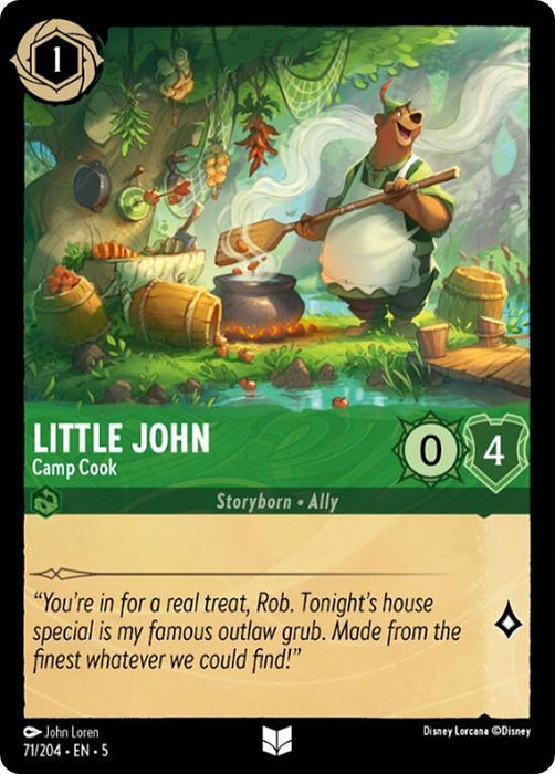 Little John - Camp Cook (71/204) [Shimmering Skies] - for just $0.10! 