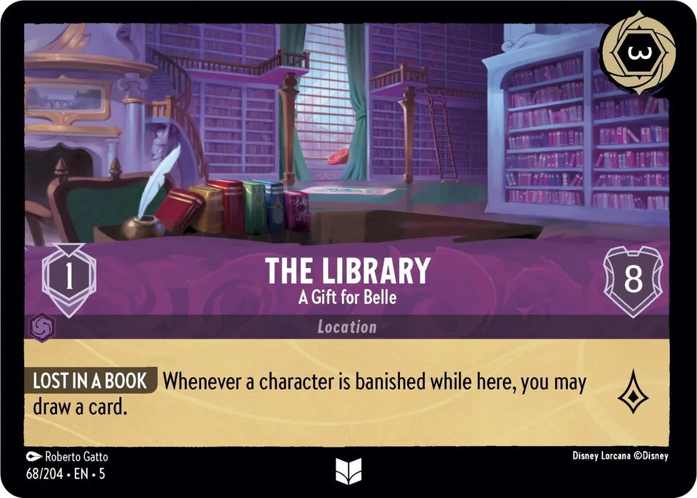 The Library - A Gift for Belle (68/204) [Shimmering Skies] - for just $0.10! 