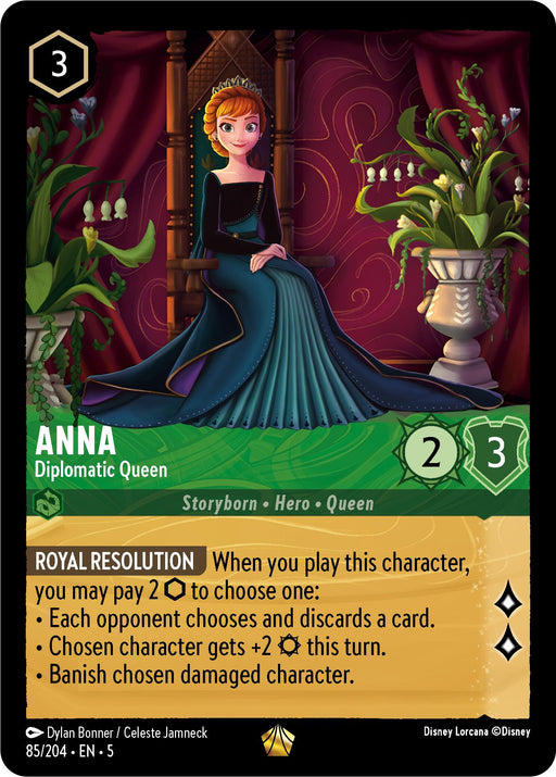 Anna - Diplomatic Queen (85/204) [Shimmering Skies] - Just $1.80! Shop now at Retro Gaming of Denver