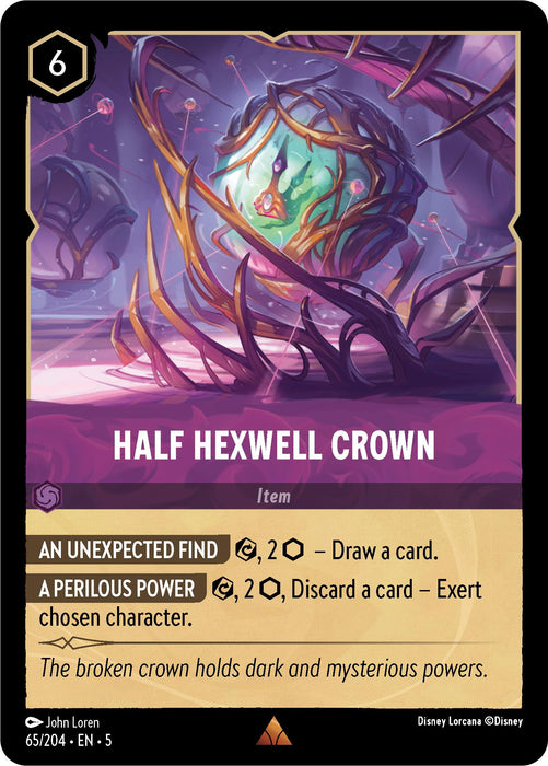 Half Hexwell Crown (65/204) [Shimmering Skies] - Just $0.05! Shop now at Retro Gaming of Denver