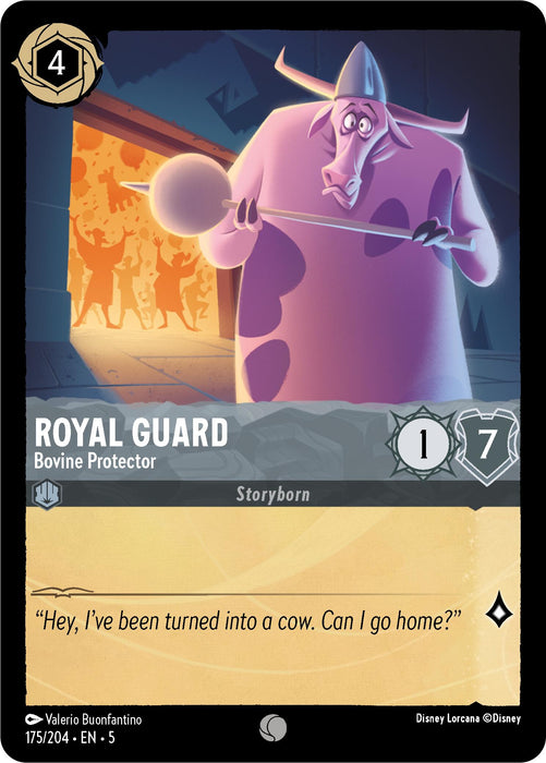 Royal Guard - Bovine Protector (175/204) [Shimmering Skies] - Just $0.04! Shop now at Retro Gaming of Denver