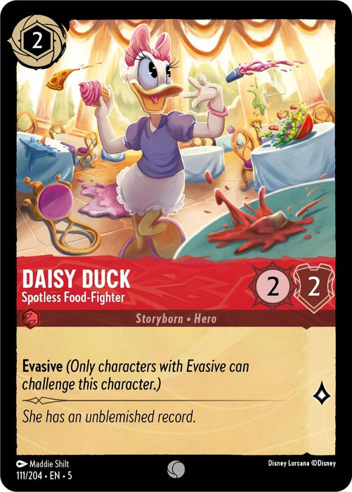 Daisy Duck - Spotless Food-Fighter (111/204) [Shimmering Skies] - for just $0.10! 