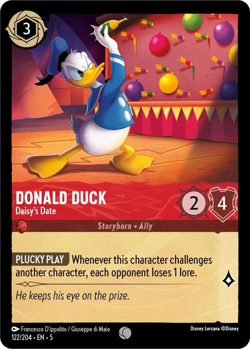 Donald Duck - Daisy's Date (122/204) [Shimmering Skies] - for just $0.10! 