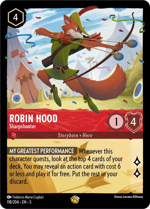 Robin Hood - Sharpshooter (118/204) [Shimmering Skies] - for just $0.95! 