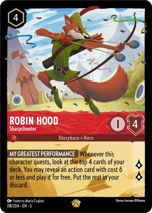 Robin Hood - Sharpshooter (118/204) [Shimmering Skies] - Just $1.90! Shop now at Retro Gaming of Denver