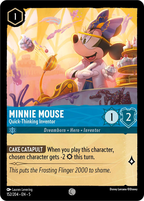 Minnie Mouse - Quick-Thinking Inventor (152/204) [Shimmering Skies] - for just $0.10! 