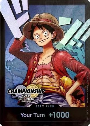 DON!! Card (Monkey.D.Luffy) (2023 World Championship Finals) - One Piece Promotion Cards Foil - for just $9839! 