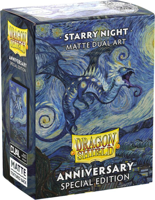 Dragon Shield: Standard 100ct Sleeves - Starry Night (Anniversary Special Edition) - for just $15.95! 