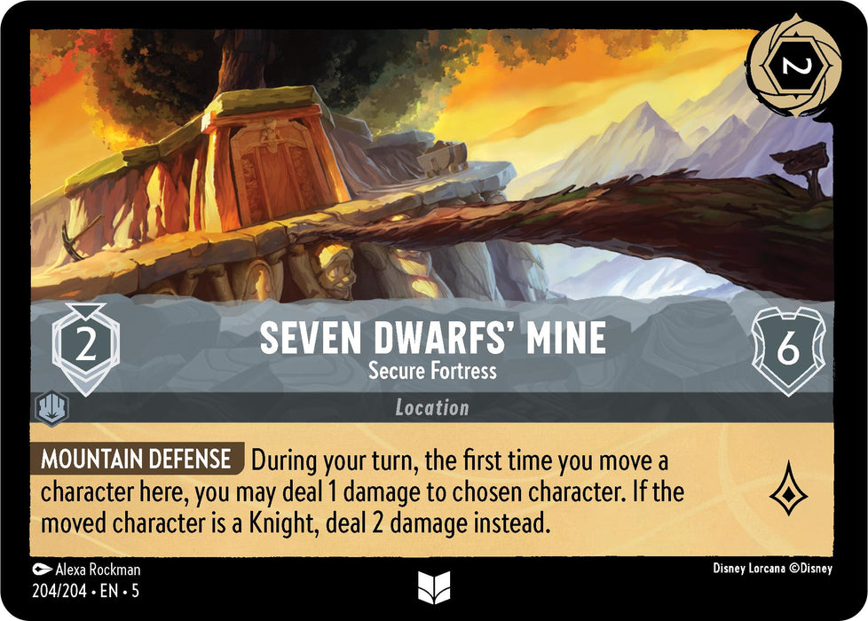 Seven Dwarfs' Mine - Secure Fortress (204/204) [Shimmering Skies] - Just $0.10! Shop now at Retro Gaming of Denver