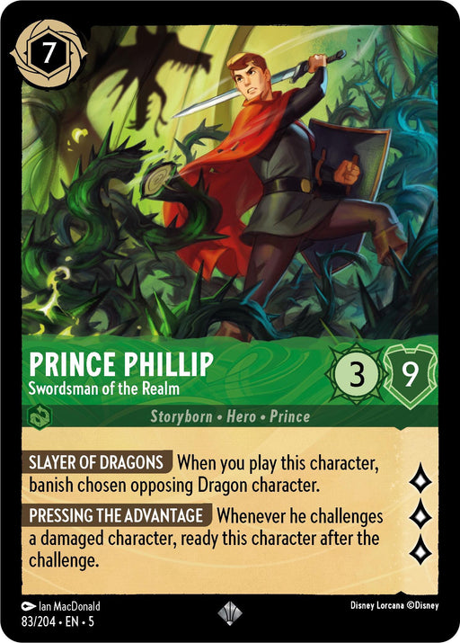 Prince Phillip - Swordsman of the Realm (83/204) [Shimmering Skies] - for just $0.10! 