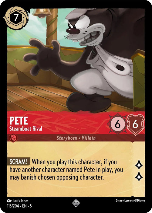 Pete - Steamboat Rival (116/204) [Shimmering Skies] - for just $0.10! 