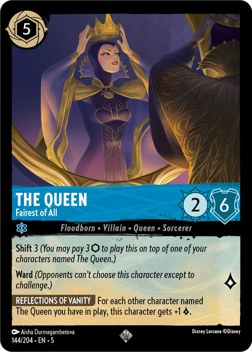 The Queen - Fairest of All (144/204) [Shimmering Skies] - Just $0.20! Shop now at Retro Gaming of Denver