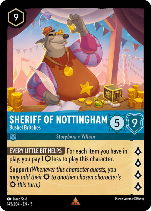 Sheriff of Nottingham - Bushel Britches (145/204) [Shimmering Skies] - Just $0.20! Shop now at Retro Gaming of Denver