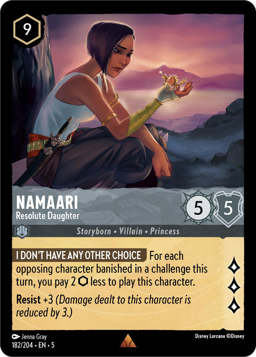 Namaari - Resolute Daughter (182/204) [Shimmering Skies] - Just $0.15! Shop now at Retro Gaming of Denver