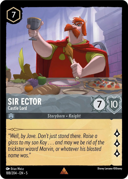 Sir Ector - Castle Lord (188/204) [Shimmering Skies] - for just $0.10! 