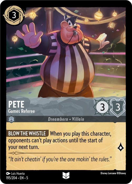 Pete - Games Referee (195/204) [Shimmering Skies] - for just $0.20! 