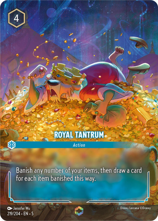 Royal Tantrum (Enchanted) (219/204) [Shimmering Skies] - Just $14.55! Shop now at Retro Gaming of Denver